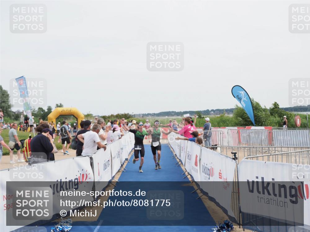 22.06.2025 - Viking Triathlon MichiJ http://msf.ph/oto/8081775 22.06.2025 14:28:06 Ziel 198, 287, 534 meine-sportfotos.de