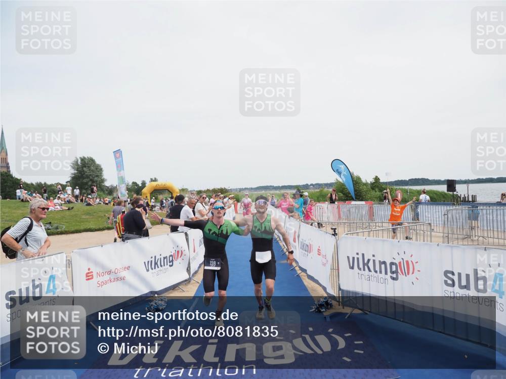22.06.2025 - Viking Triathlon MichiJ http://msf.ph/oto/8081835 22.06.2025 14:28:08 Ziel 198, 287, 534 meine-sportfotos.de