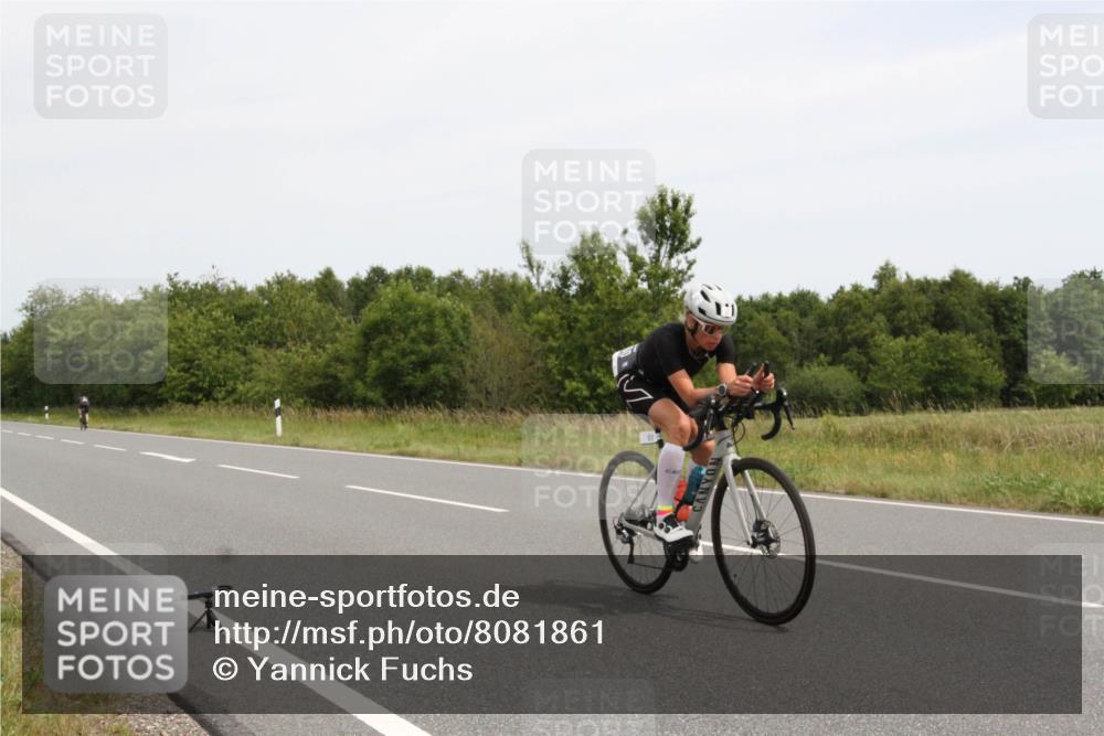 22.06.2025 - Viking Triathlon Yannick Fuchs http://msf.ph/oto/8081861 22.06.2025 12:31:37 Radfahren 60, 114, 266, 364, 495, 540 meine-sportfotos.de
