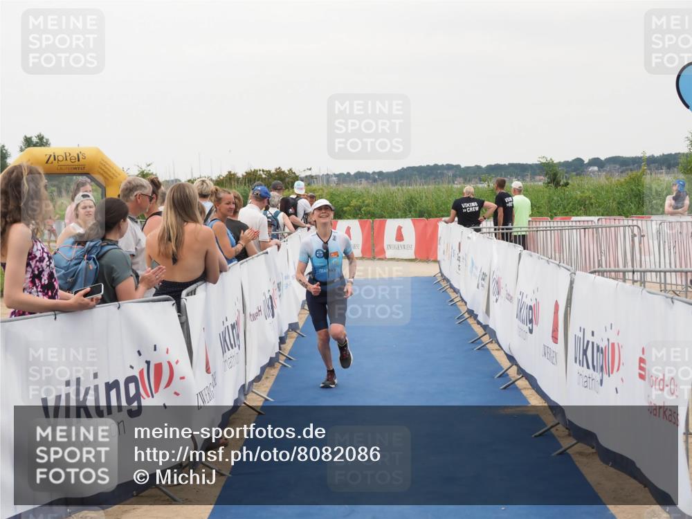 22.06.2025 - Viking Triathlon MichiJ http://msf.ph/oto/8082086 22.06.2025 16:00:21 Ziel 154 meine-sportfotos.de