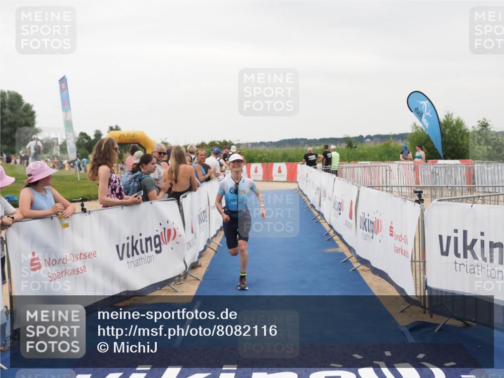 22.06.2025 - Viking Triathlon MichiJ http://msf.ph/oto/8082116 22.06.2025 16:00:22 Ziel 154 meine-sportfotos.de