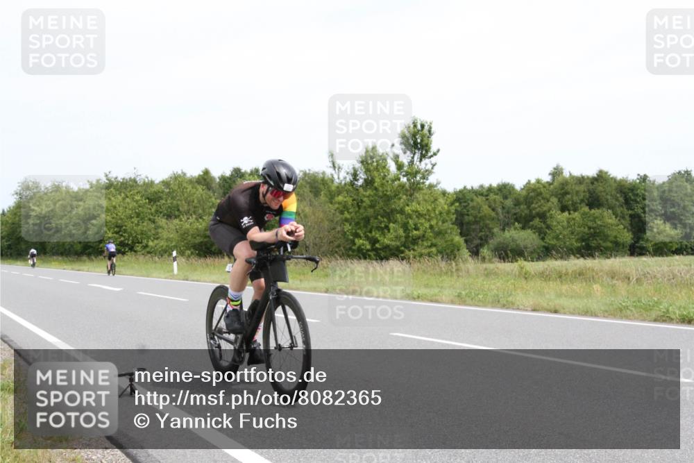 22.06.2025 - Viking Triathlon Yannick Fuchs http://msf.ph/oto/8082365 22.06.2025 12:41:53 Radfahren 257, 290 meine-sportfotos.de