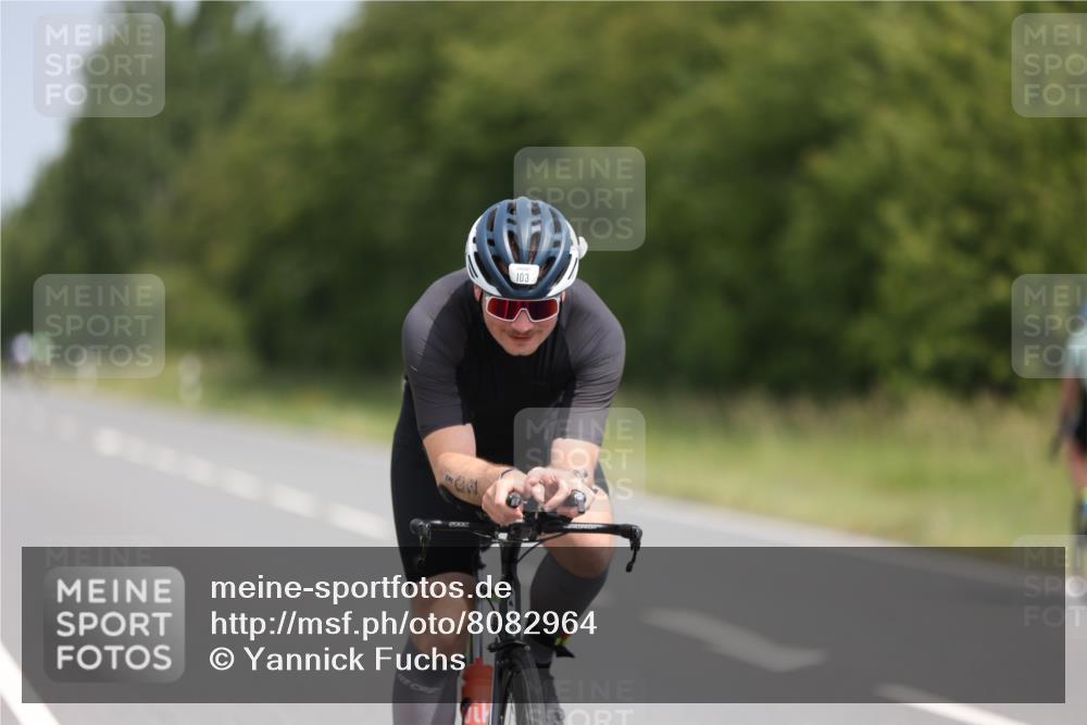 22.06.2025 - Viking Triathlon Yannick Fuchs http://msf.ph/oto/8082964 22.06.2025 12:26:07 Radfahren 70, 103, 304, 398, 544 meine-sportfotos.de