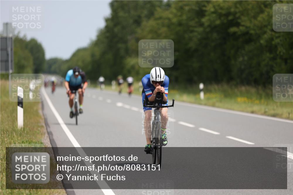 22.06.2025 - Viking Triathlon Yannick Fuchs http://msf.ph/oto/8083151 22.06.2025 12:27:53 Radfahren 286, 467 meine-sportfotos.de