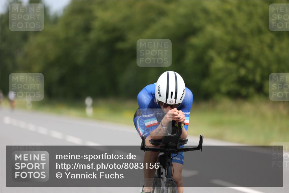 22.06.2025 - Viking Triathlon Yannick Fuchs http://msf.ph/oto/8083156 22.06.2025 12:27:54 Radfahren 286, 396, 467 meine-sportfotos.de
