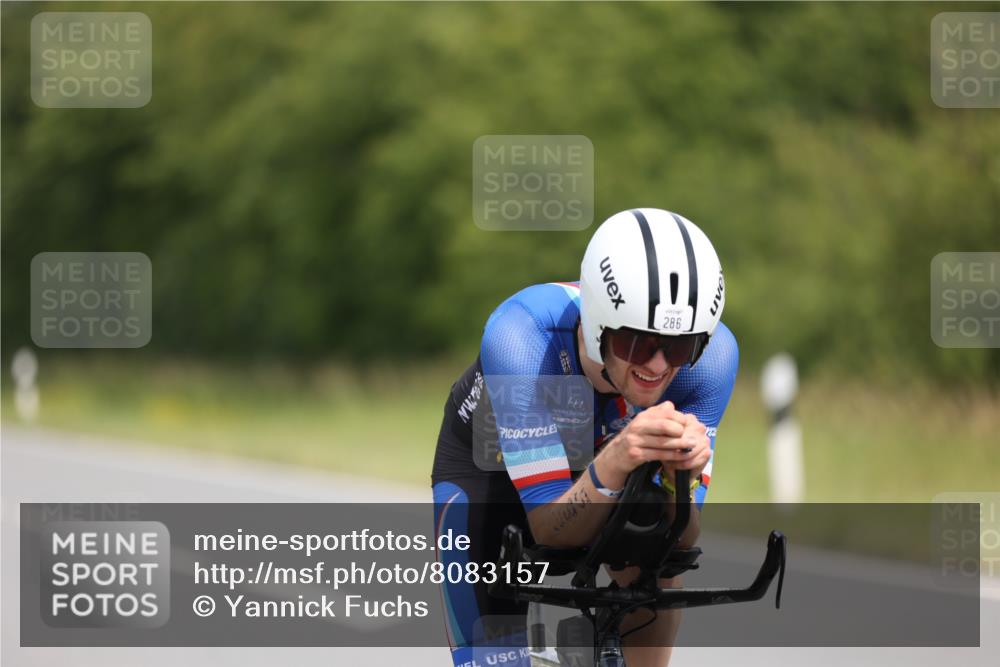 22.06.2025 - Viking Triathlon Yannick Fuchs http://msf.ph/oto/8083157 22.06.2025 12:27:55 Radfahren 286, 396, 467 meine-sportfotos.de
