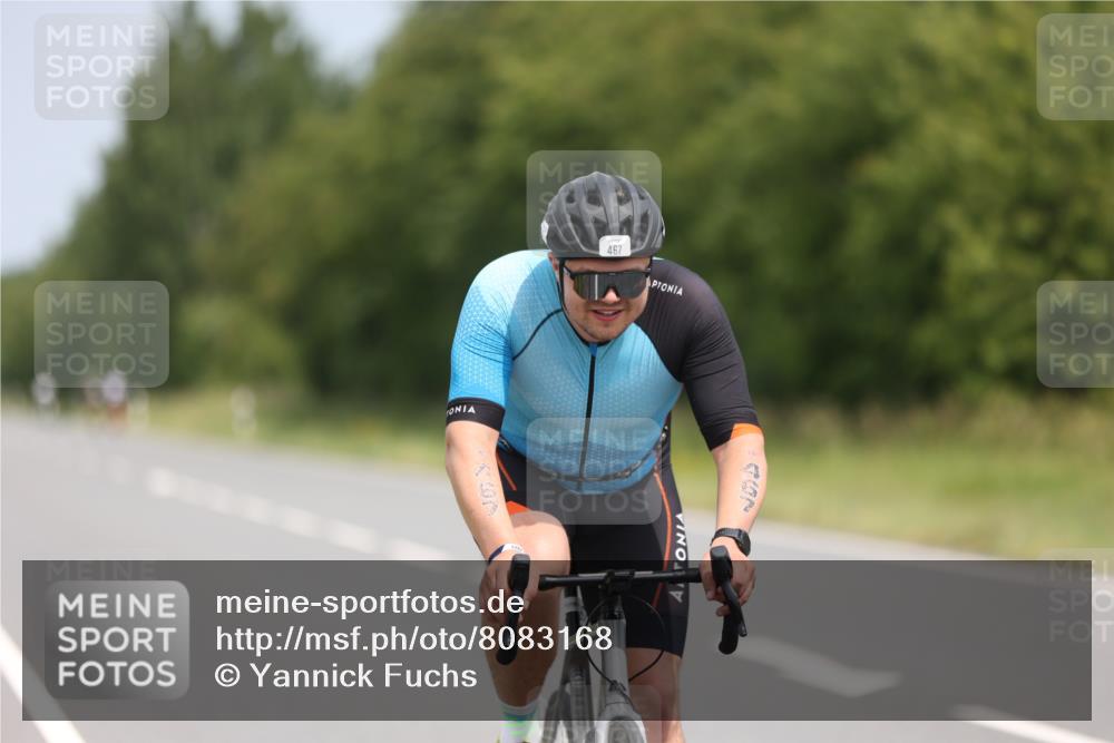 22.06.2025 - Viking Triathlon Yannick Fuchs http://msf.ph/oto/8083168 22.06.2025 12:27:57 Radfahren 286, 396, 467, 469 meine-sportfotos.de