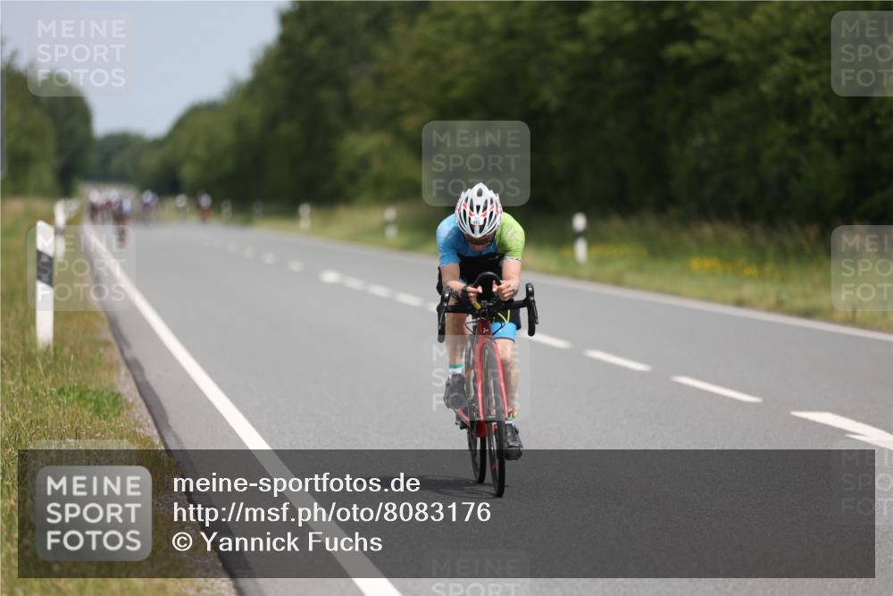 22.06.2025 - Viking Triathlon Yannick Fuchs http://msf.ph/oto/8083176 22.06.2025 12:28:07 Radfahren 157, 208, 396, 469, 489, 609 meine-sportfotos.de