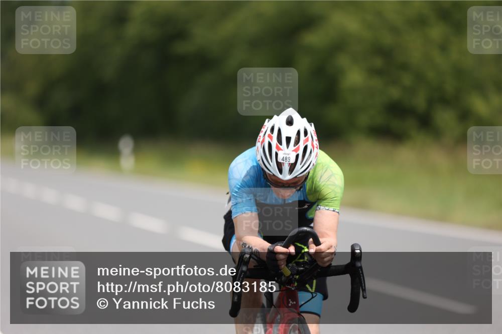 22.06.2025 - Viking Triathlon Yannick Fuchs http://msf.ph/oto/8083185 22.06.2025 12:28:09 Radfahren 157, 208, 469, 489, 609 meine-sportfotos.de