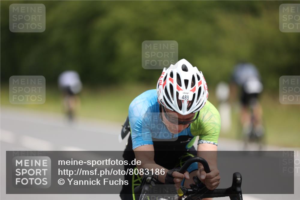 22.06.2025 - Viking Triathlon Yannick Fuchs http://msf.ph/oto/8083186 22.06.2025 12:28:09 Radfahren 157, 208, 469, 489, 609 meine-sportfotos.de