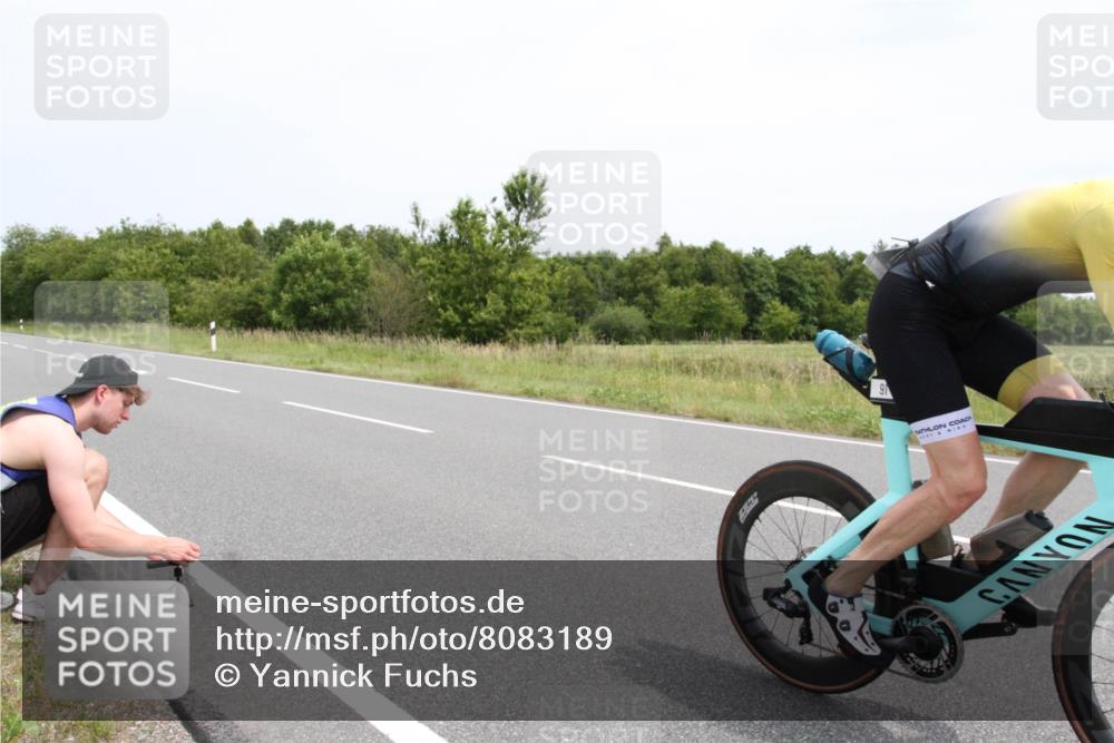 22.06.2025 - Viking Triathlon Yannick Fuchs http://msf.ph/oto/8083189 22.06.2025 12:55:31 Radfahren 91, 208, 295 meine-sportfotos.de
