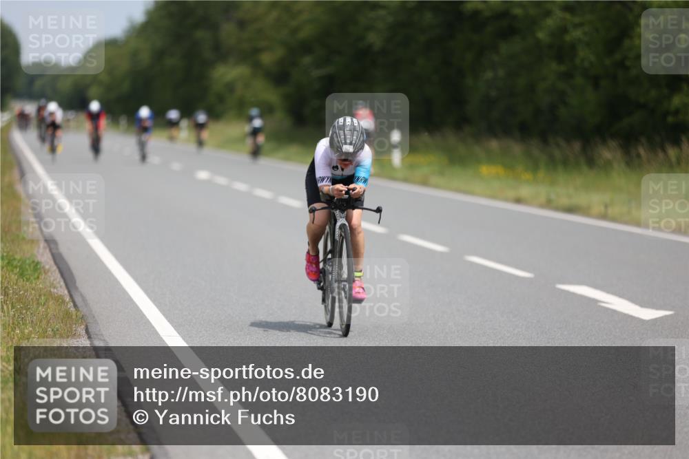 22.06.2025 - Viking Triathlon Yannick Fuchs http://msf.ph/oto/8083190 22.06.2025 12:28:19 Radfahren 256, 258, 347, 609, 648 meine-sportfotos.de