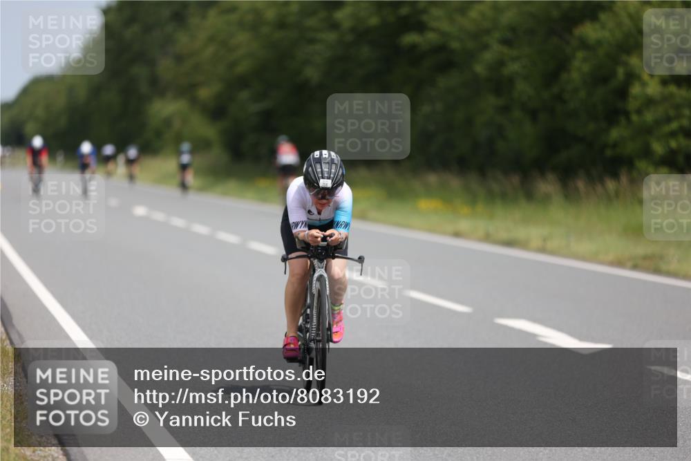 22.06.2025 - Viking Triathlon Yannick Fuchs http://msf.ph/oto/8083192 22.06.2025 12:28:20 Radfahren 256, 258, 347, 609, 648 meine-sportfotos.de