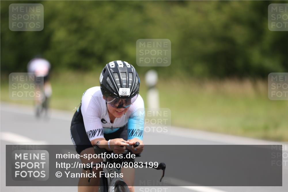 22.06.2025 - Viking Triathlon Yannick Fuchs http://msf.ph/oto/8083199 22.06.2025 12:28:21 Radfahren 256, 258, 289, 347, 367, 648 meine-sportfotos.de