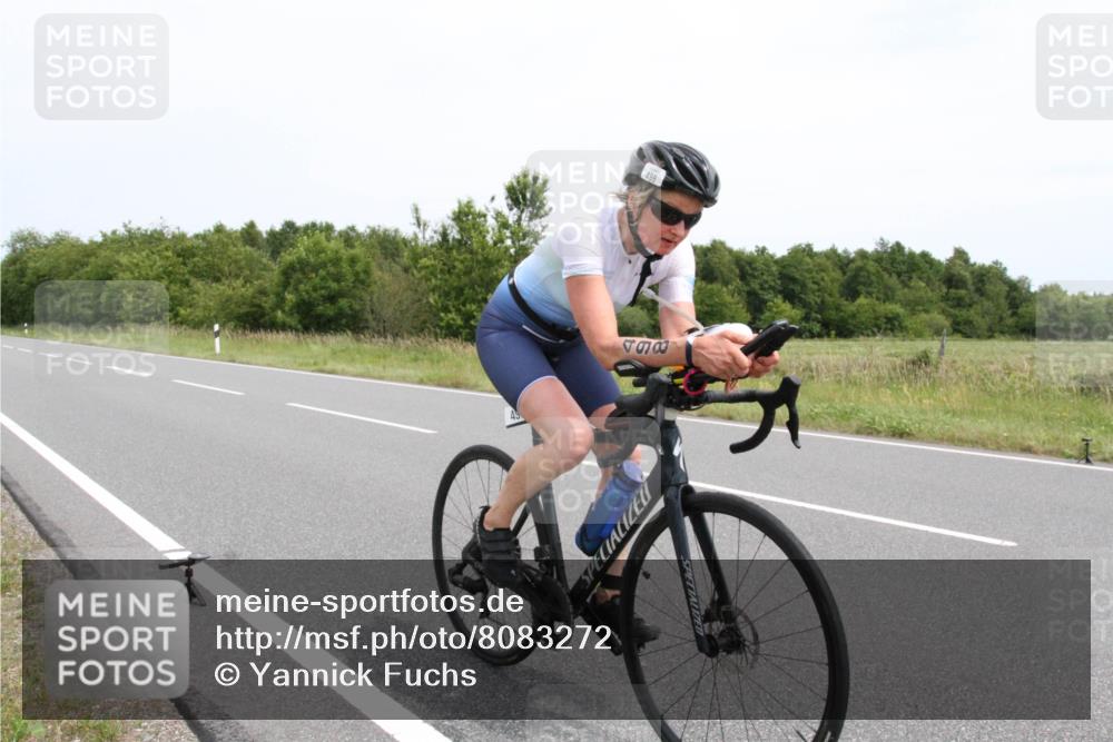 22.06.2025 - Viking Triathlon Yannick Fuchs http://msf.ph/oto/8083272 22.06.2025 12:56:26 Radfahren 114, 306, 498, 609 meine-sportfotos.de