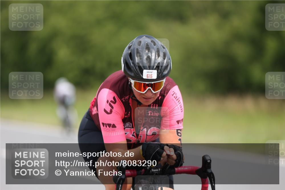 22.06.2025 - Viking Triathlon Yannick Fuchs http://msf.ph/oto/8083290 22.06.2025 12:29:00 Radfahren 46, 317, 452, 615, 627 meine-sportfotos.de