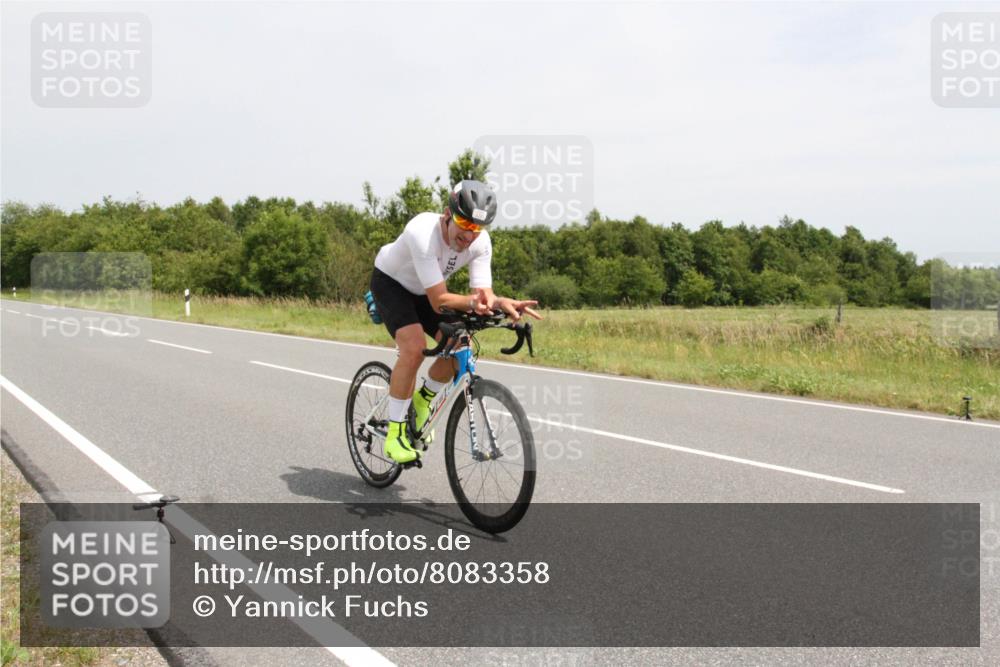 22.06.2025 - Viking Triathlon Yannick Fuchs http://msf.ph/oto/8083358 22.06.2025 12:57:51 Radfahren 150, 638 meine-sportfotos.de