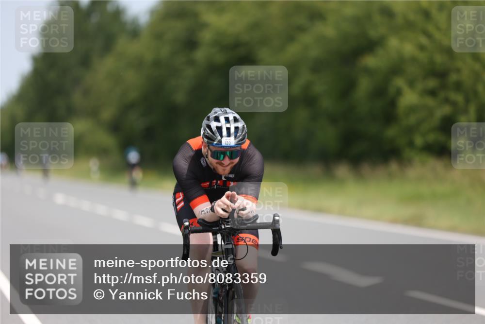 22.06.2025 - Viking Triathlon Yannick Fuchs http://msf.ph/oto/8083359 22.06.2025 12:29:38 Radfahren 84, 85, 133, 185, 200, 420, 632 meine-sportfotos.de