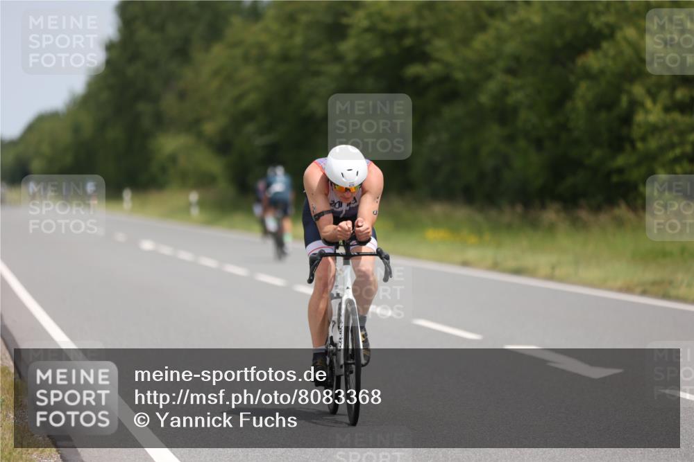 22.06.2025 - Viking Triathlon Yannick Fuchs http://msf.ph/oto/8083368 22.06.2025 12:29:47 Radfahren 91, 200, 297, 383, 420 meine-sportfotos.de