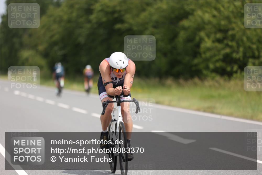 22.06.2025 - Viking Triathlon Yannick Fuchs http://msf.ph/oto/8083370 22.06.2025 12:29:47 Radfahren 91, 200, 297, 383, 420 meine-sportfotos.de