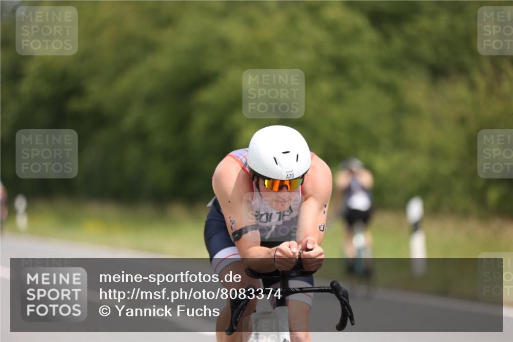 22.06.2025 - Viking Triathlon Yannick Fuchs http://msf.ph/oto/8083374 22.06.2025 12:29:48 Radfahren 91, 200, 297, 383, 420 meine-sportfotos.de