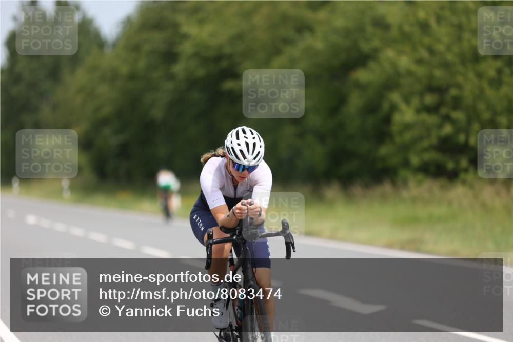 22.06.2025 - Viking Triathlon Yannick Fuchs http://msf.ph/oto/8083474 22.06.2025 12:30:31 Radfahren 18, 276, 295, 389 meine-sportfotos.de