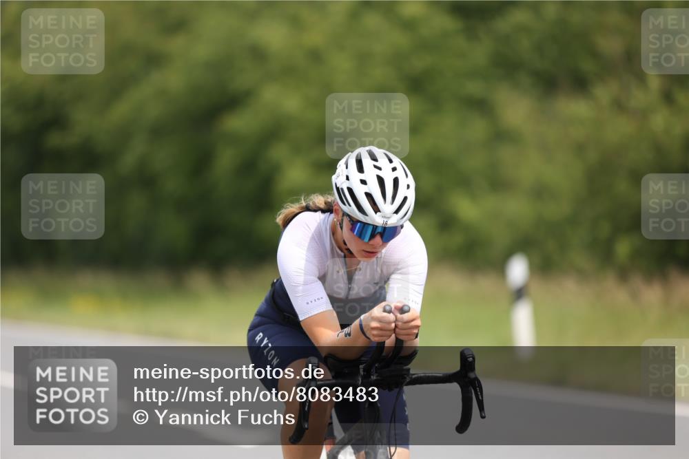 22.06.2025 - Viking Triathlon Yannick Fuchs http://msf.ph/oto/8083483 22.06.2025 12:30:32 Radfahren 18, 51, 295, 389, 529 meine-sportfotos.de