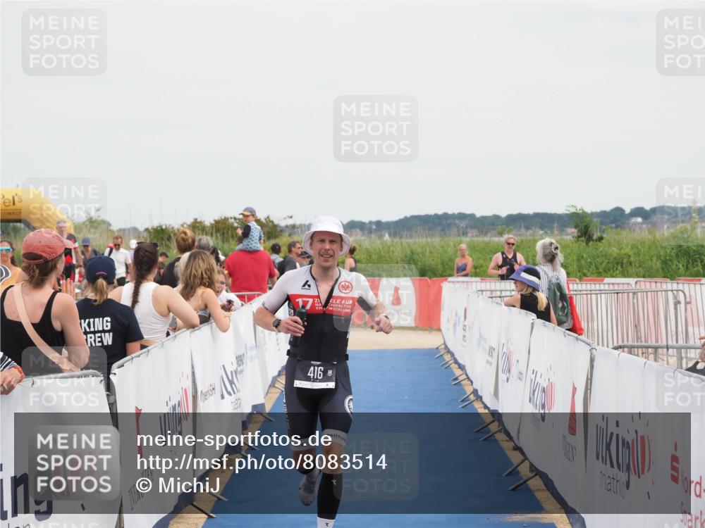 22.06.2025 - Viking Triathlon MichiJ http://msf.ph/oto/8083514 22.06.2025 14:49:08 Ziel 416 meine-sportfotos.de