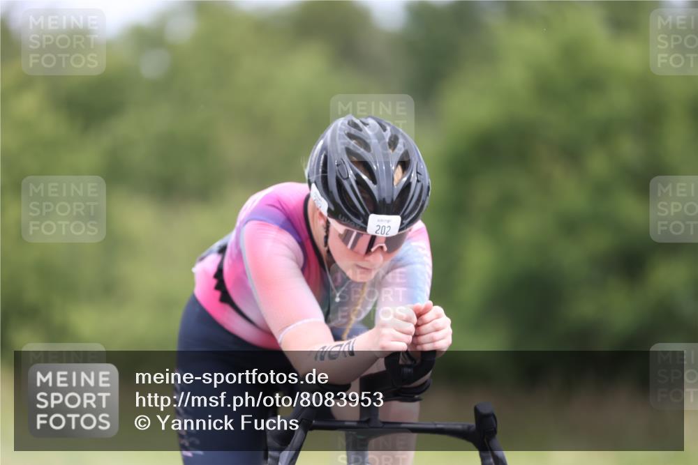 22.06.2025 - Viking Triathlon Yannick Fuchs http://msf.ph/oto/8083953 22.06.2025 12:32:26 Radfahren 202, 205, 310, 618 meine-sportfotos.de