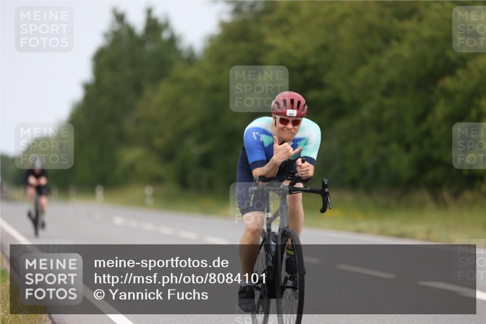 22.06.2025 - Viking Triathlon Yannick Fuchs http://msf.ph/oto/8084101 22.06.2025 12:33:03 Radfahren 240, 475, 496 meine-sportfotos.de