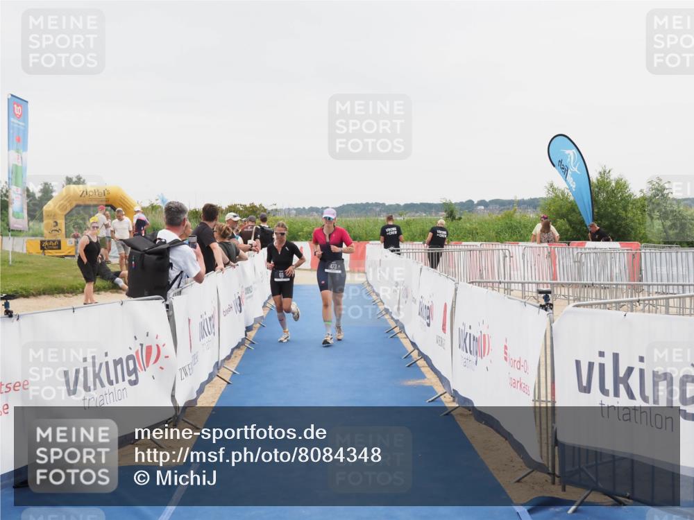 22.06.2025 - Viking Triathlon MichiJ http://msf.ph/oto/8084348 22.06.2025 16:11:35 Ziel 60, 473 meine-sportfotos.de