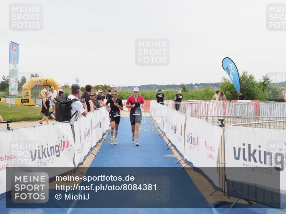 22.06.2025 - Viking Triathlon MichiJ http://msf.ph/oto/8084381 22.06.2025 16:11:35 Ziel 60, 473 meine-sportfotos.de