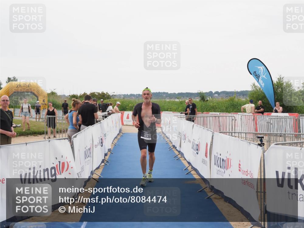 22.06.2025 - Viking Triathlon MichiJ http://msf.ph/oto/8084474 22.06.2025 16:19:46 Ziel 191, 372 meine-sportfotos.de