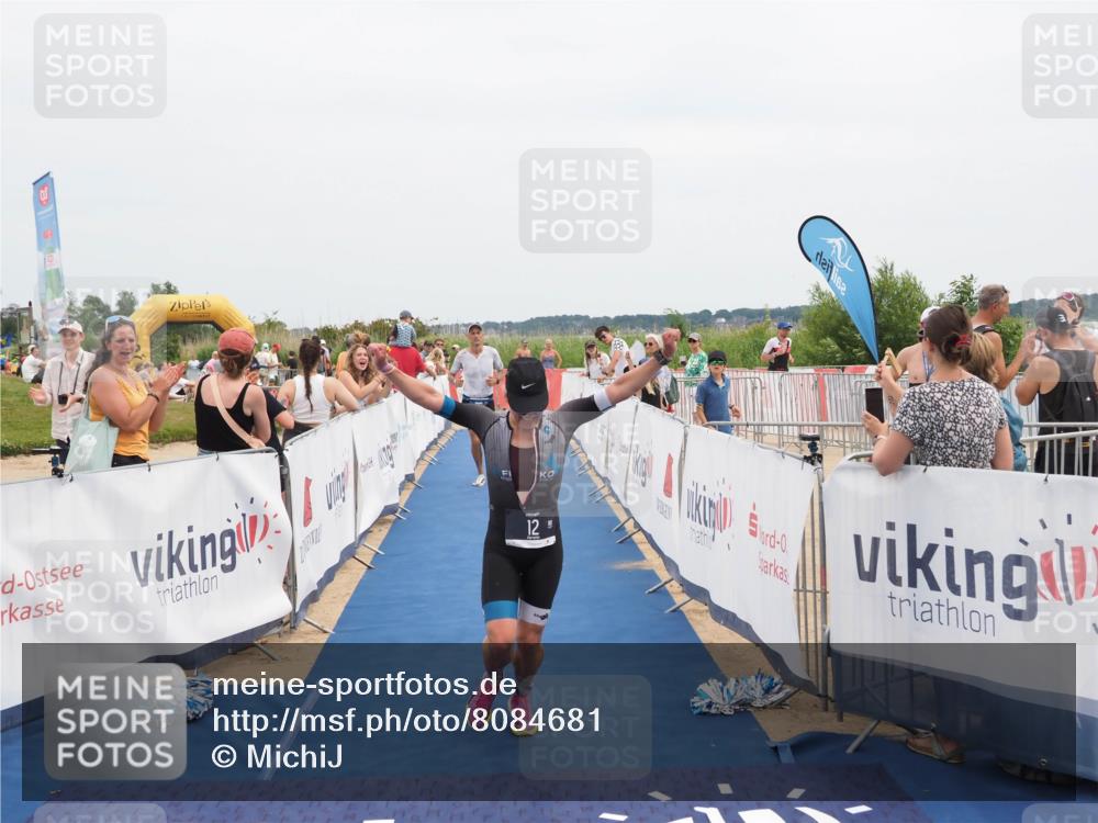 22.06.2025 - Viking Triathlon MichiJ http://msf.ph/oto/8084681 22.06.2025 14:51:18 Ziel 12, 555 meine-sportfotos.de