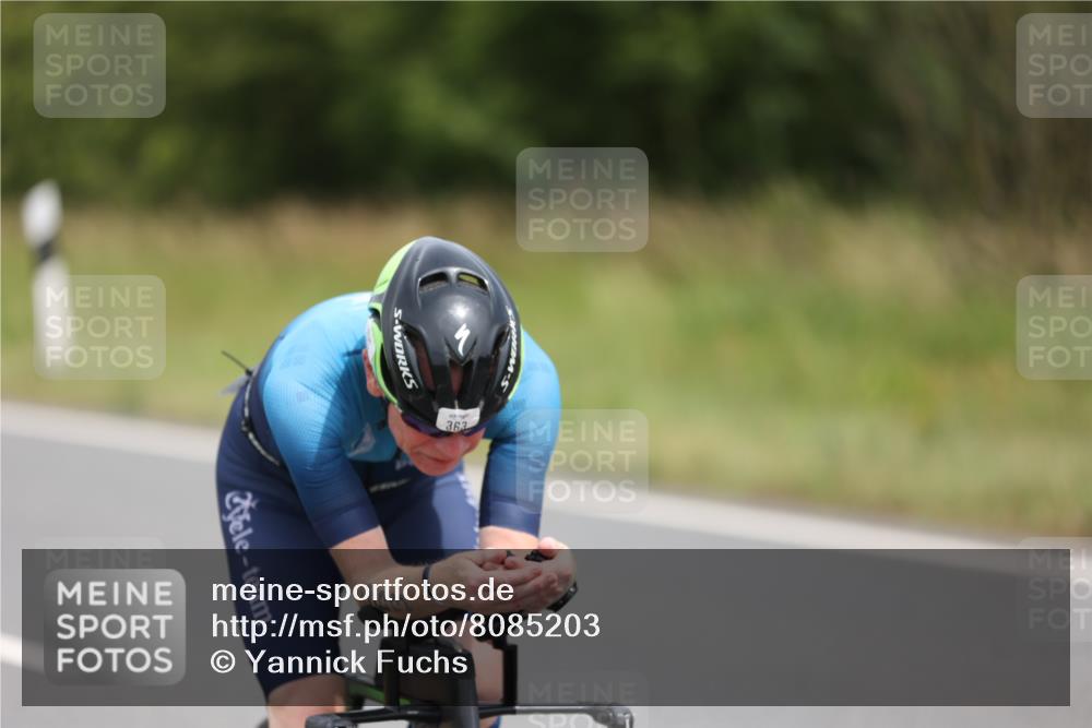 22.06.2025 - Viking Triathlon Yannick Fuchs http://msf.ph/oto/8085203 22.06.2025 12:37:03 Radfahren 125, 363, 637 meine-sportfotos.de