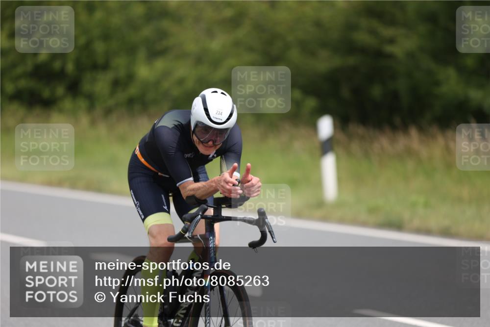 22.06.2025 - Viking Triathlon Yannick Fuchs http://msf.ph/oto/8085263 22.06.2025 12:37:35 Radfahren 234 meine-sportfotos.de