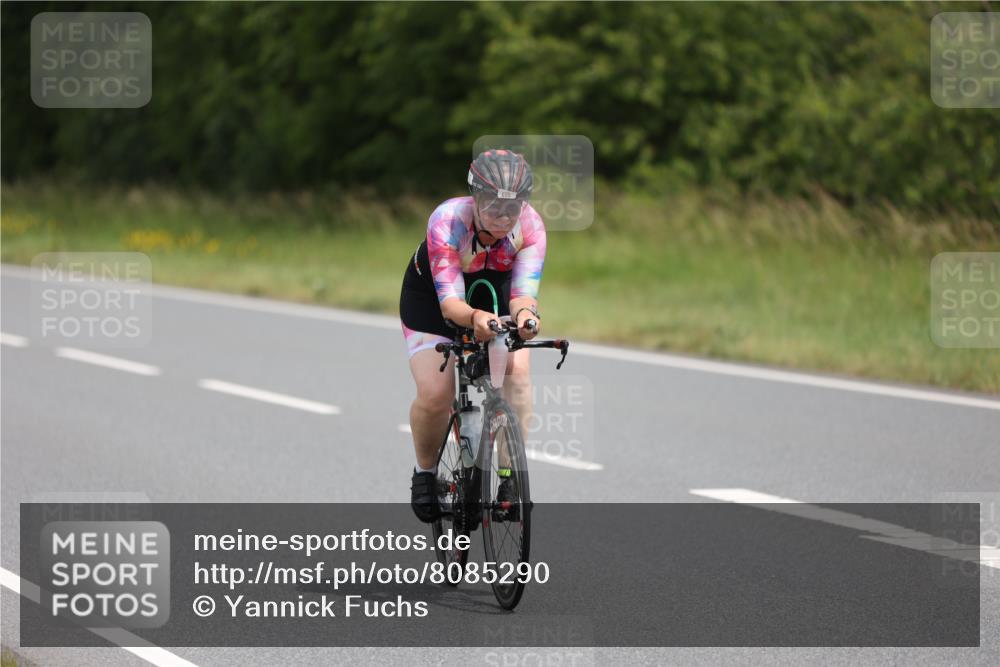 22.06.2025 - Viking Triathlon Yannick Fuchs http://msf.ph/oto/8085290 22.06.2025 12:37:48 Radfahren 22, 538, 605 meine-sportfotos.de