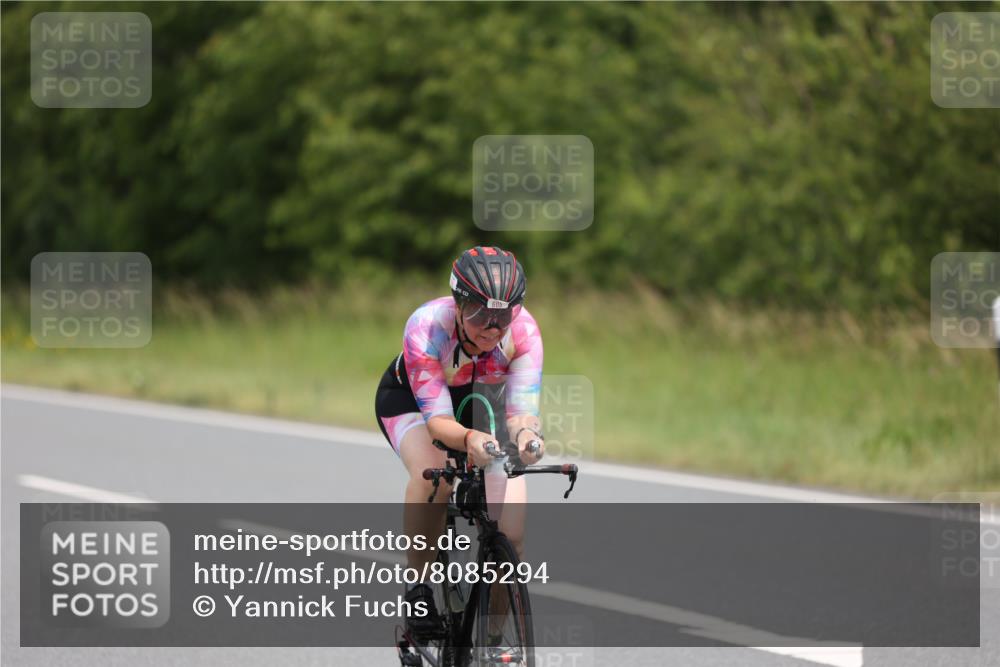 22.06.2025 - Viking Triathlon Yannick Fuchs http://msf.ph/oto/8085294 22.06.2025 12:37:48 Radfahren 22, 538, 605 meine-sportfotos.de