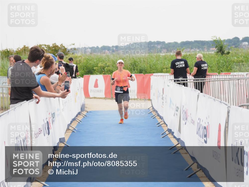 22.06.2025 - Viking Triathlon MichiJ http://msf.ph/oto/8085355 22.06.2025 16:13:26 Ziel 130 meine-sportfotos.de