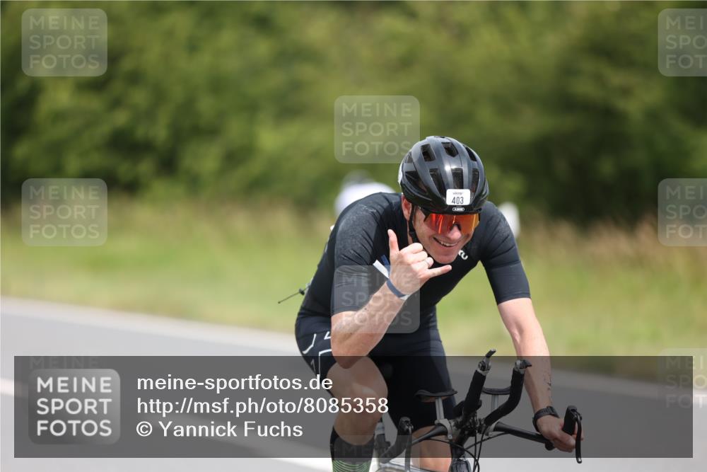 22.06.2025 - Viking Triathlon Yannick Fuchs http://msf.ph/oto/8085358 22.06.2025 12:38:01 Radfahren 144, 203, 288, 403 meine-sportfotos.de