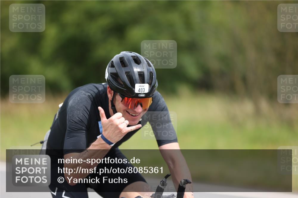 22.06.2025 - Viking Triathlon Yannick Fuchs http://msf.ph/oto/8085361 22.06.2025 12:38:01 Radfahren 144, 203, 288, 403 meine-sportfotos.de