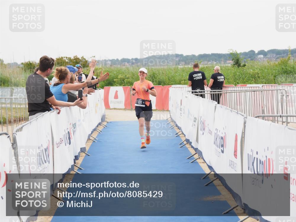 22.06.2025 - Viking Triathlon MichiJ http://msf.ph/oto/8085429 22.06.2025 16:13:27 Ziel 130 meine-sportfotos.de
