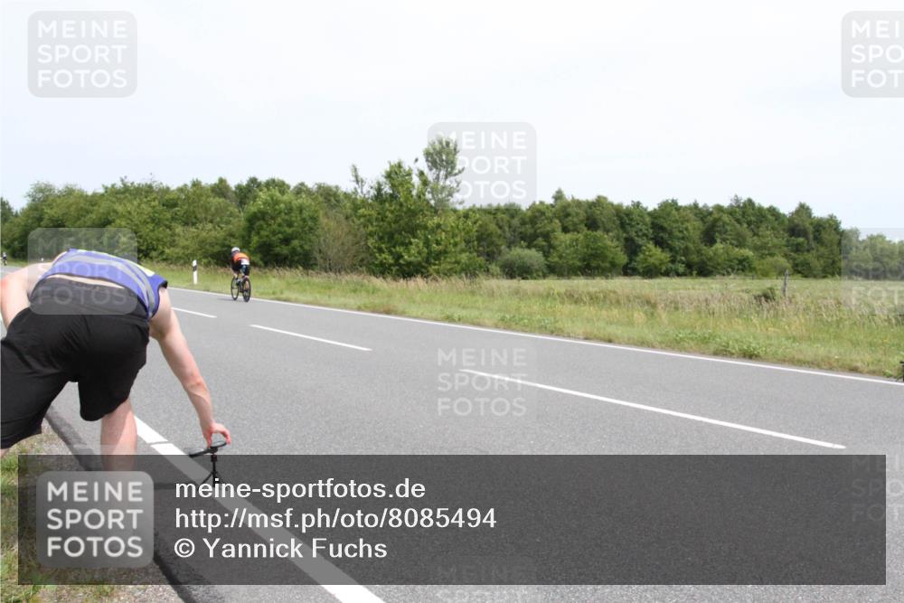 22.06.2025 - Viking Triathlon Yannick Fuchs http://msf.ph/oto/8085494 22.06.2025 13:07:31 Radfahren 446 meine-sportfotos.de