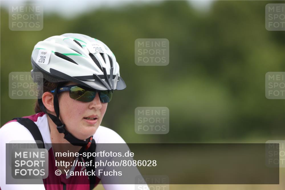 22.06.2025 - Viking Triathlon Yannick Fuchs http://msf.ph/oto/8086028 22.06.2025 12:41:12 Radfahren 66, 206, 462 meine-sportfotos.de