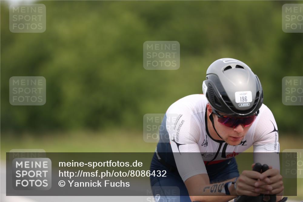 22.06.2025 - Viking Triathlon Yannick Fuchs http://msf.ph/oto/8086432 22.06.2025 12:43:56 Radfahren 7, 83, 196, 318 meine-sportfotos.de