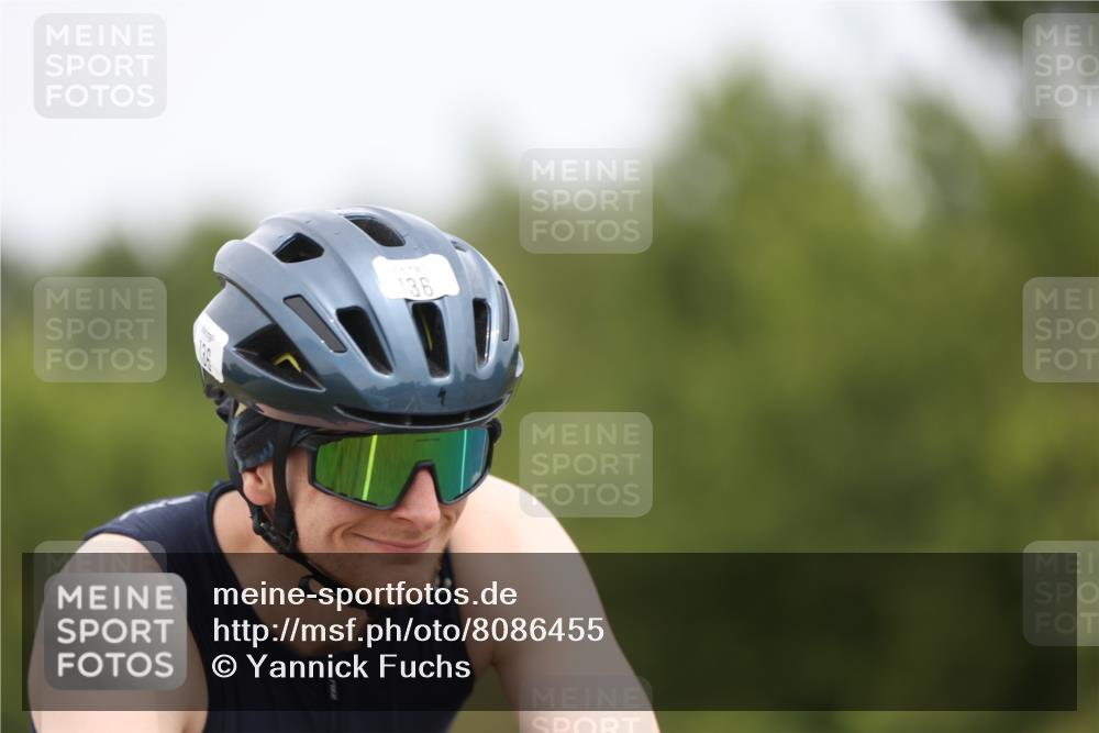 22.06.2025 - Viking Triathlon Yannick Fuchs http://msf.ph/oto/8086455 22.06.2025 12:44:20 Radfahren 136, 342, 374, 634 meine-sportfotos.de