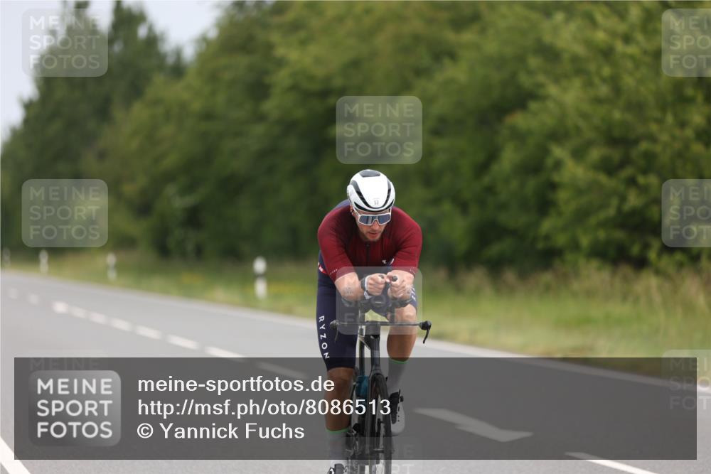 22.06.2025 - Viking Triathlon Yannick Fuchs http://msf.ph/oto/8086513 22.06.2025 12:44:42 Radfahren 53 meine-sportfotos.de