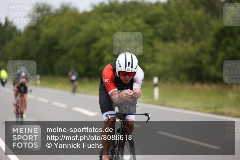 22.06.2025 - Viking Triathlon Yannick Fuchs http://msf.ph/oto/8086618 22.06.2025 12:45:43 Radfahren 190, 225, 278, 312, 350, 491, 644 meine-sportfotos.de