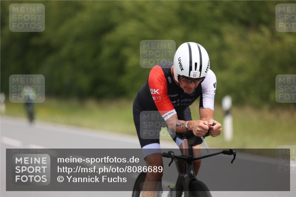 22.06.2025 - Viking Triathlon Yannick Fuchs http://msf.ph/oto/8086689 22.06.2025 12:46:13 Radfahren 63, 236, 459 meine-sportfotos.de