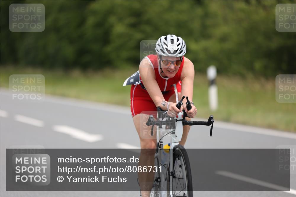 22.06.2025 - Viking Triathlon Yannick Fuchs http://msf.ph/oto/8086731 22.06.2025 12:46:25 Radfahren 230, 236, 326, 353, 465, 607 meine-sportfotos.de